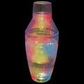 8 Oz. Light Up Clear Drinking Shaker w/ Multi Color LEDs